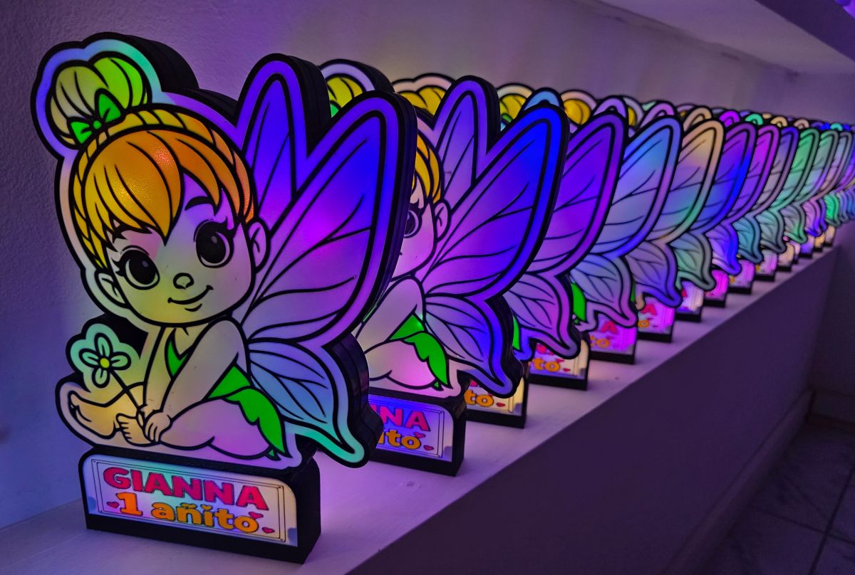 Centros de Mesa - Caja de Luz - Infantiles