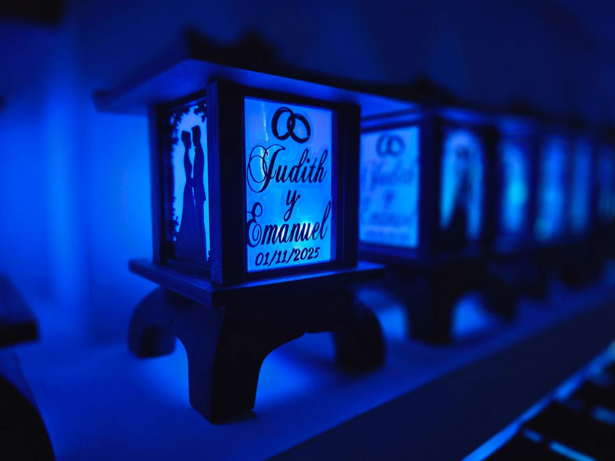 Centros de Mesa - Circular LumiX 25cm - Casamiento
