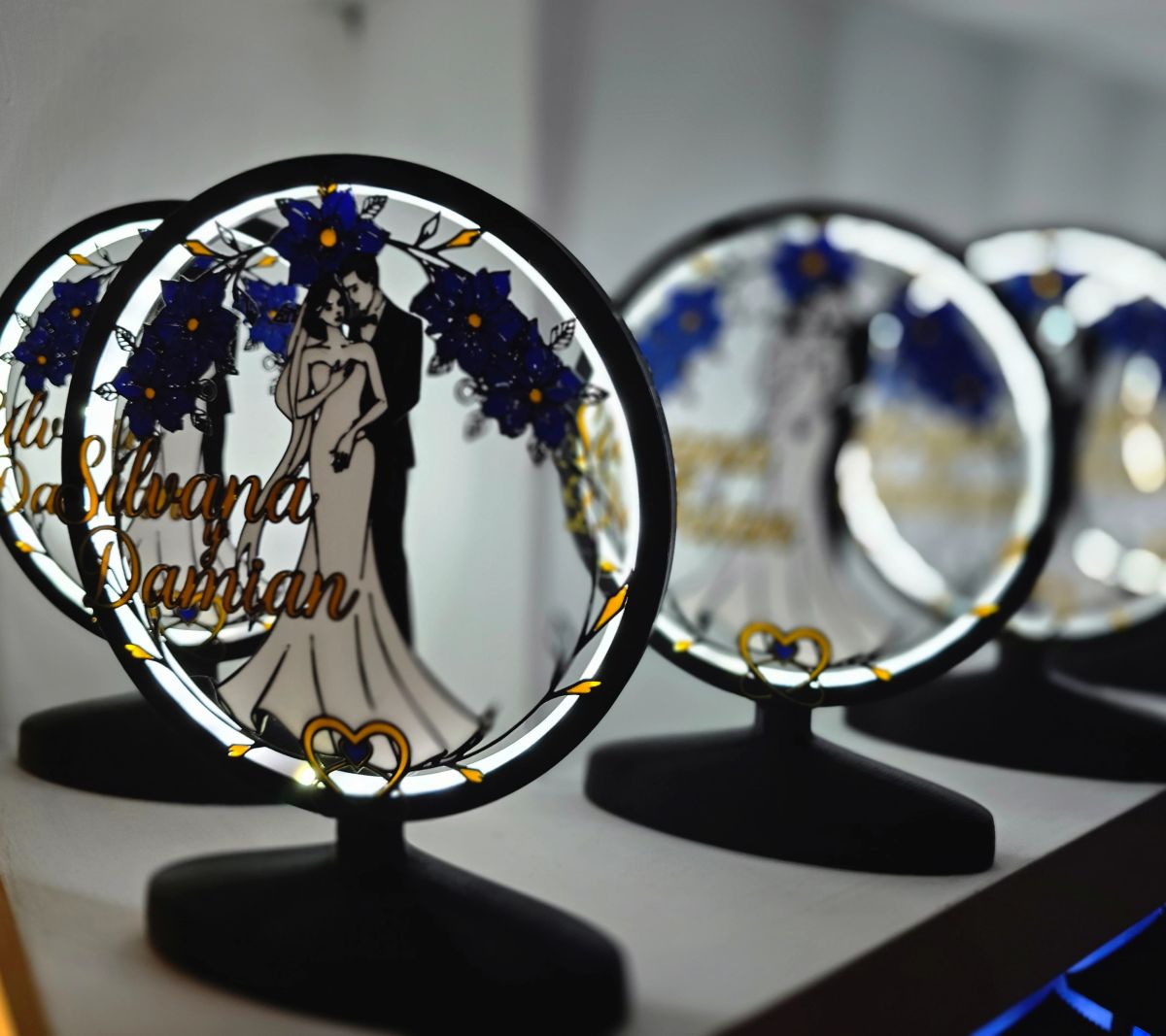 Centros de Mesa - Circular LumiX 25cm - Casamiento
