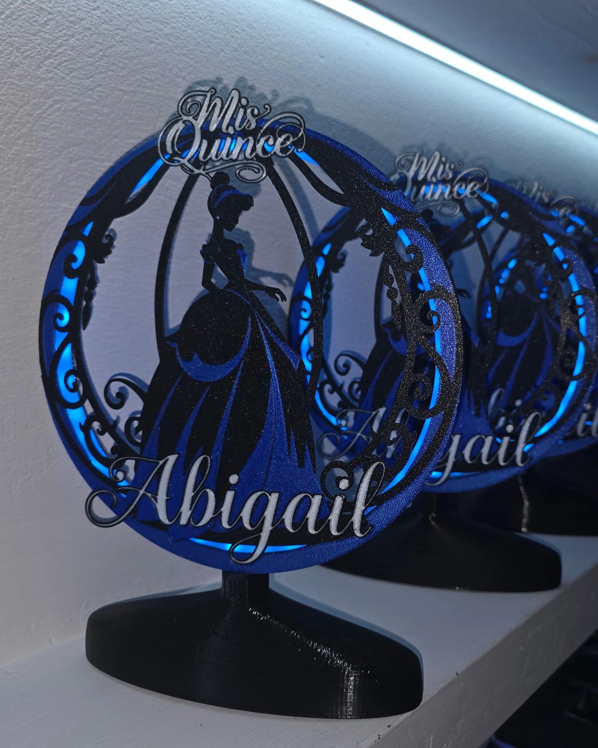 Centros de Mesa - Circular LumiX 25cm - Quince Años