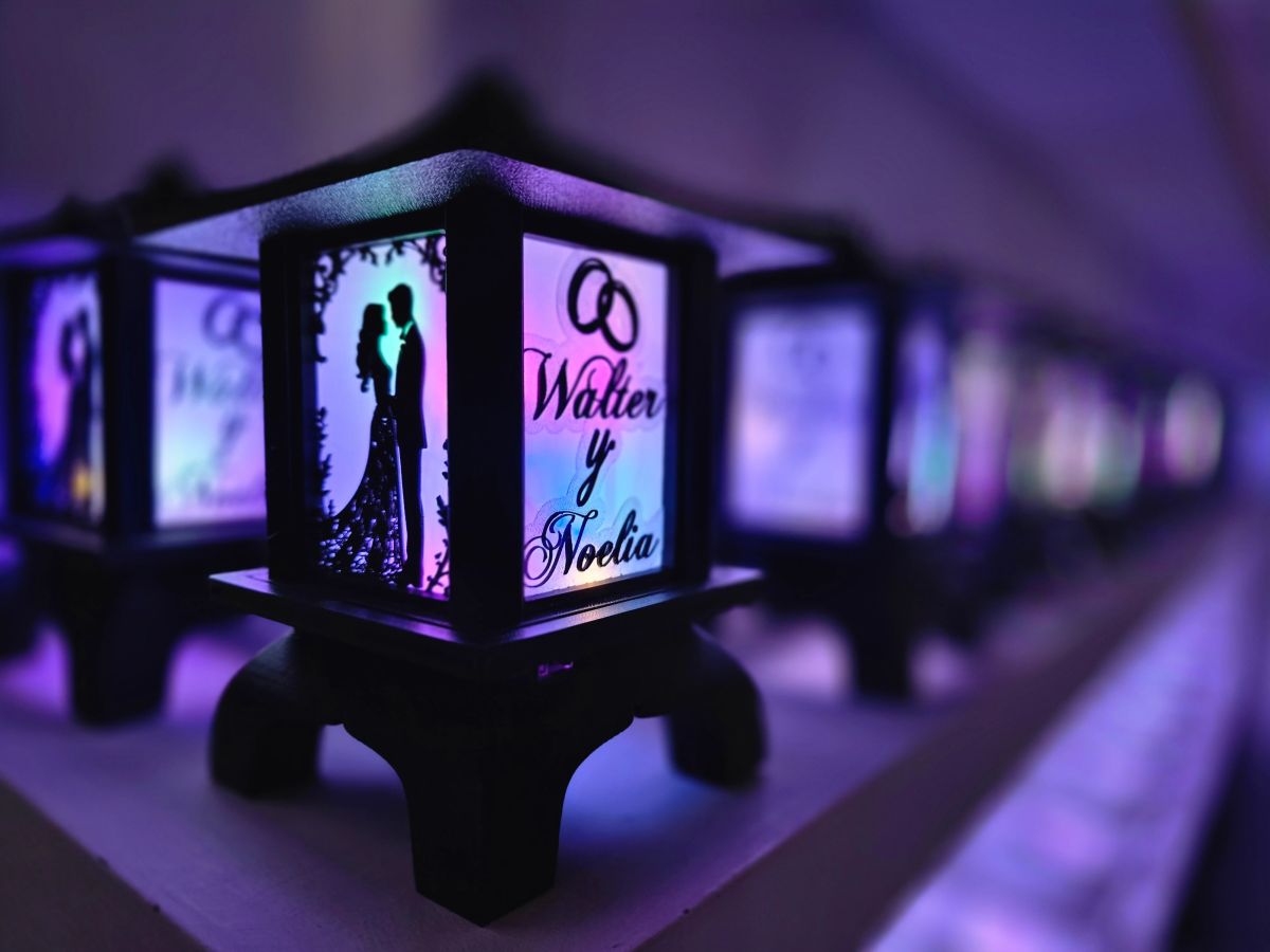 Centros de Mesa - Farol Kasumi 20cm - Casamiento