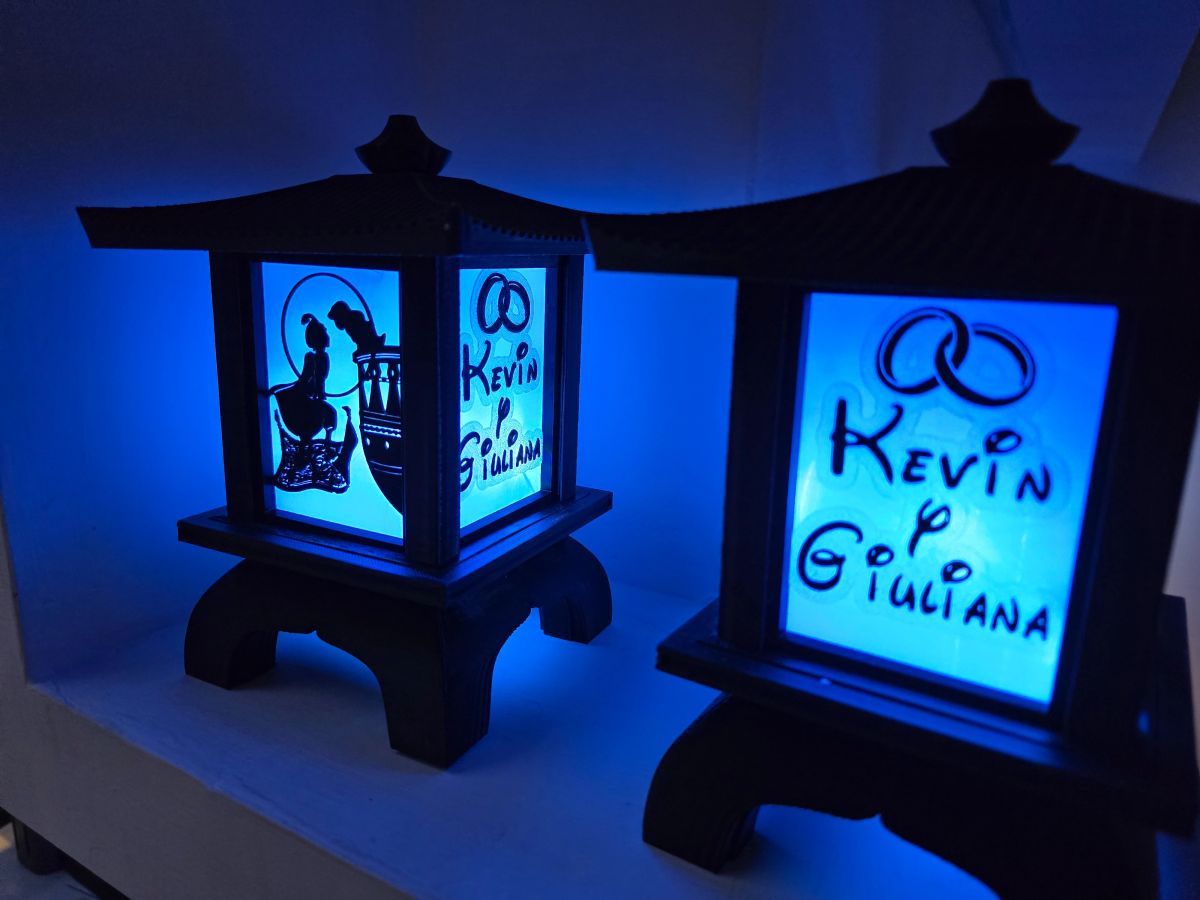 Centros de Mesa - Farol Kasumi 20cm - Casamiento