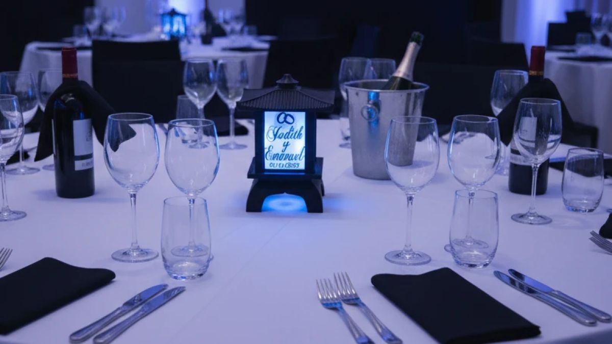 Centros de Mesa - Farol Kasumi 20cm - Casamiento