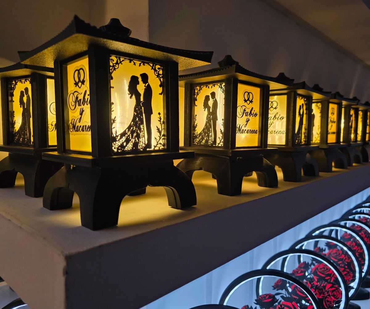 Centros de Mesa - Farol Kasumi 20cm - Casamiento, Otros
