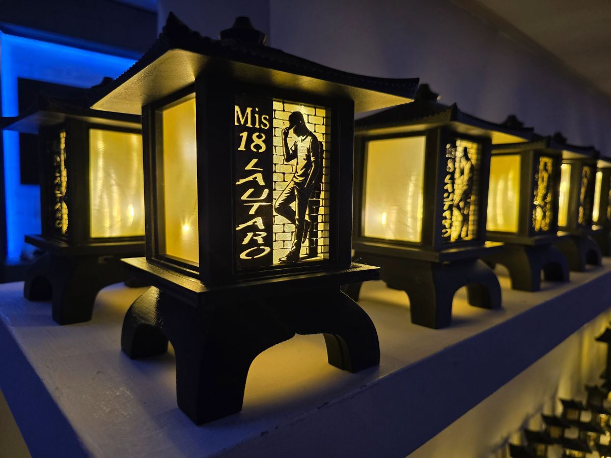 Centros de Mesa - Farol Kasumi 20cm - Mis 18