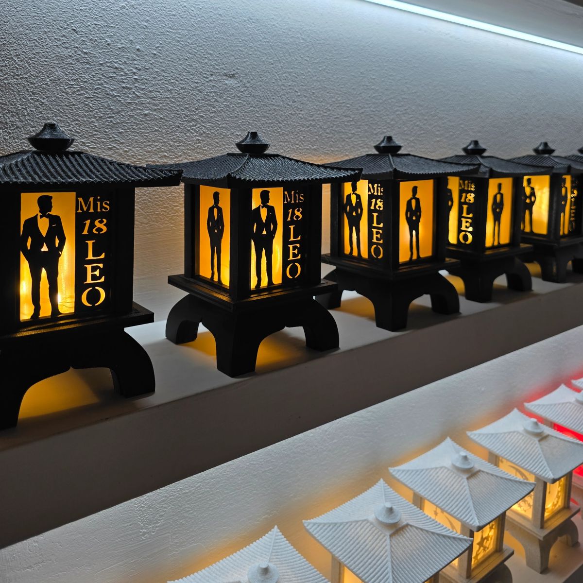 Centros de Mesa - Farol Kasumi 20cm - Mis 18