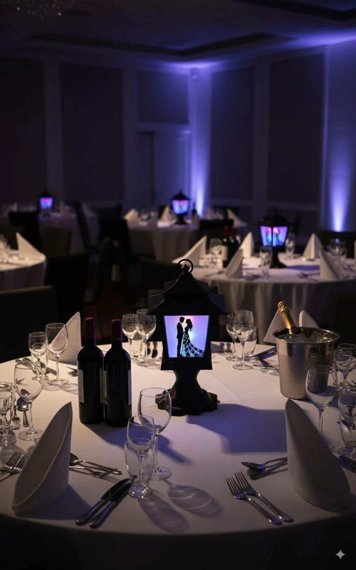 Centros de Mesa - Farol Luminis 30cm - Casamiento