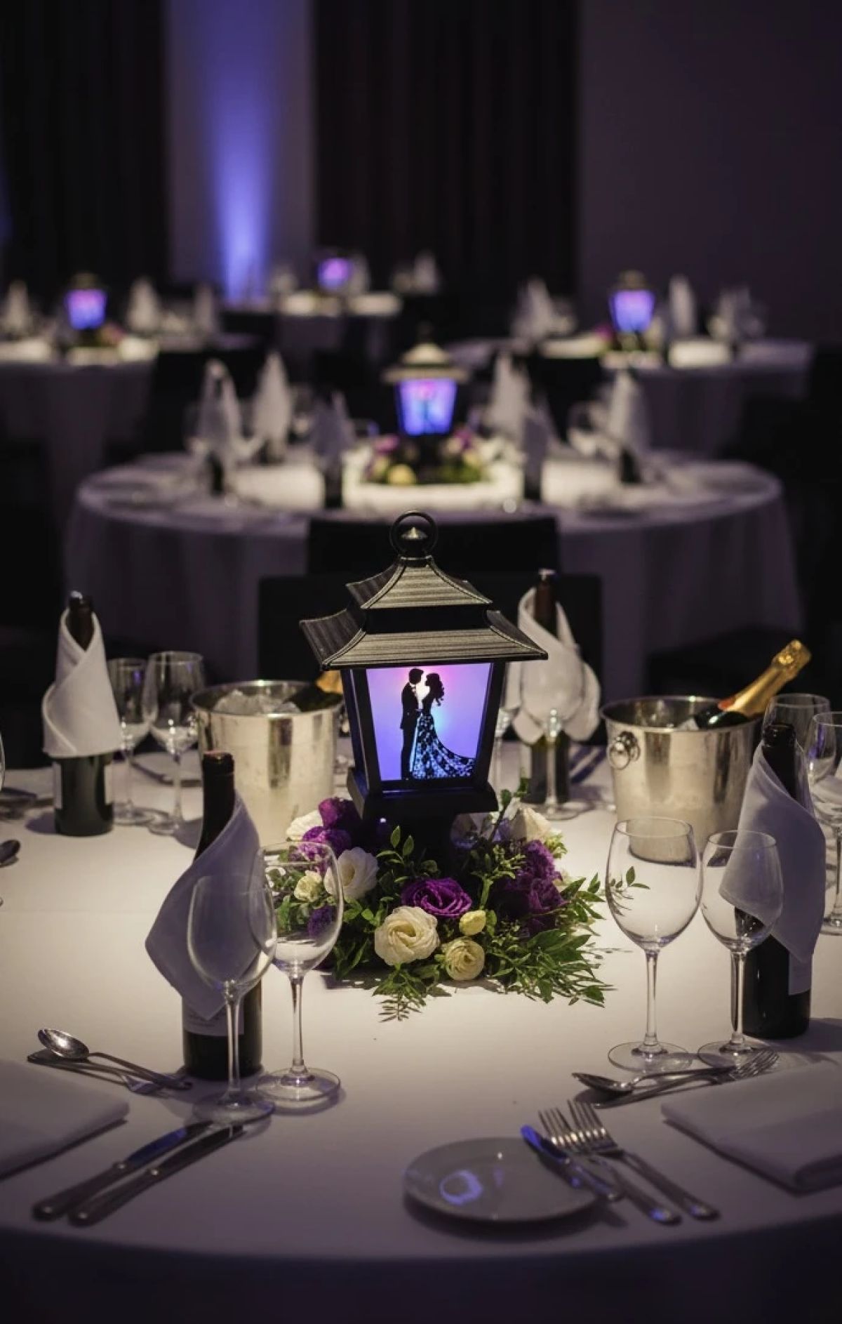 Centros de Mesa - Farol Luminis 30cm - Casamiento
