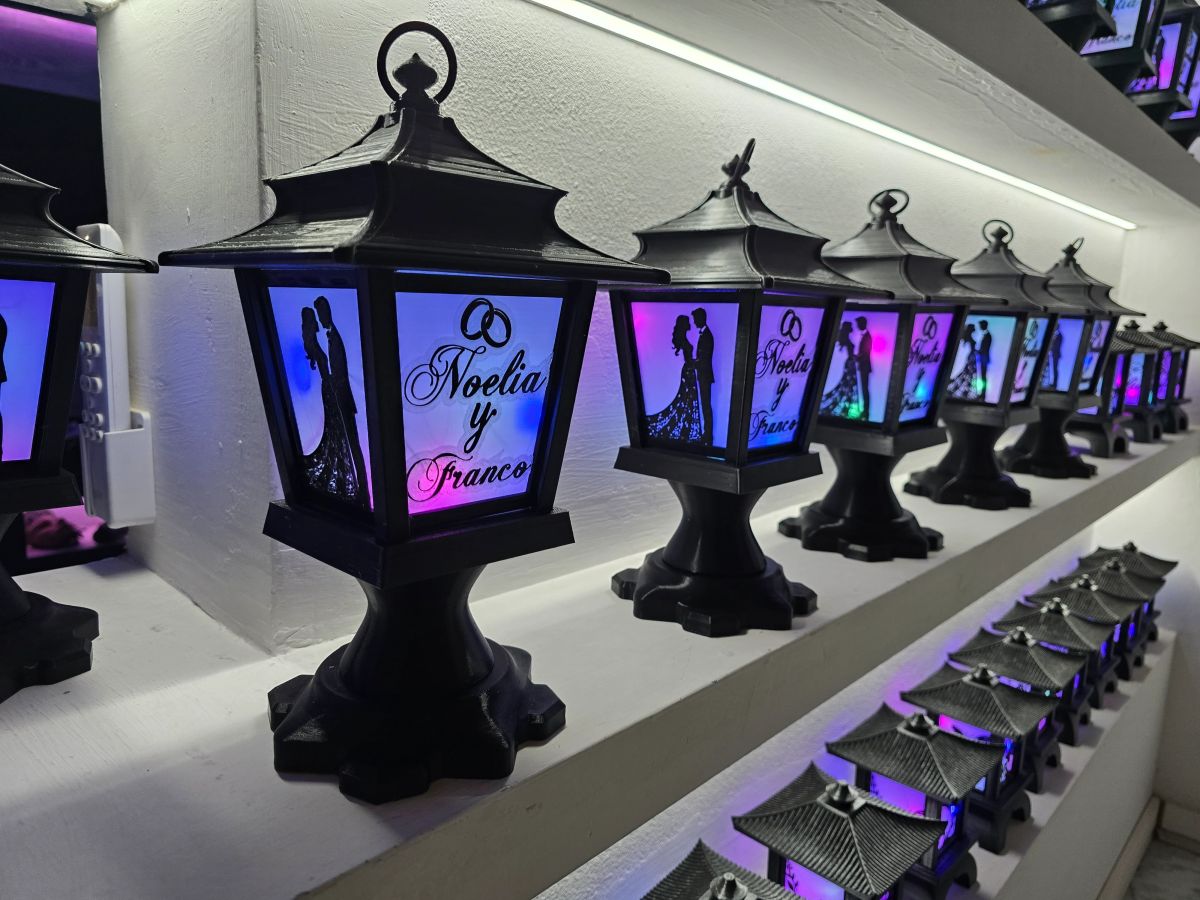 Centros de Mesa - Farol Luminis 30cm - Casamiento