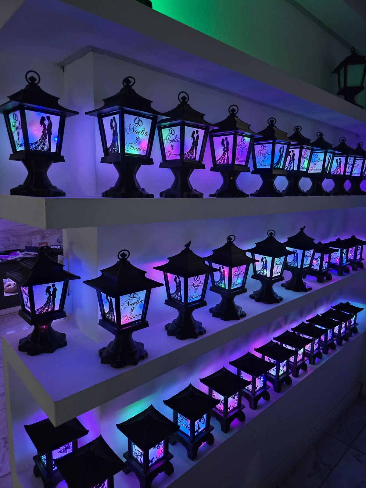 Centros de Mesa - Farol Luminis 30cm - Casamiento