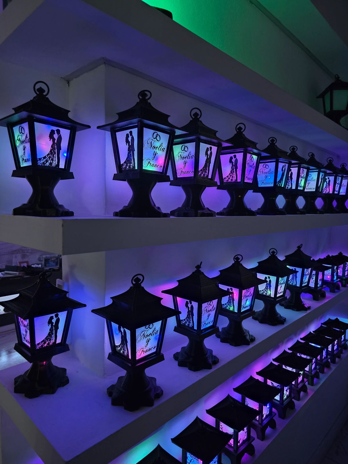 Centros de Mesa - Farol Luminis 30cm - Casamiento