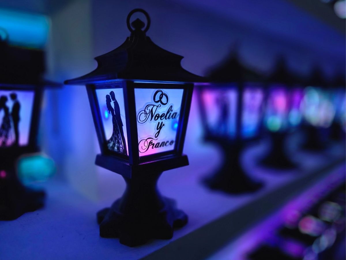 Centros de Mesa - Farol Luminis 30cm - Casamiento