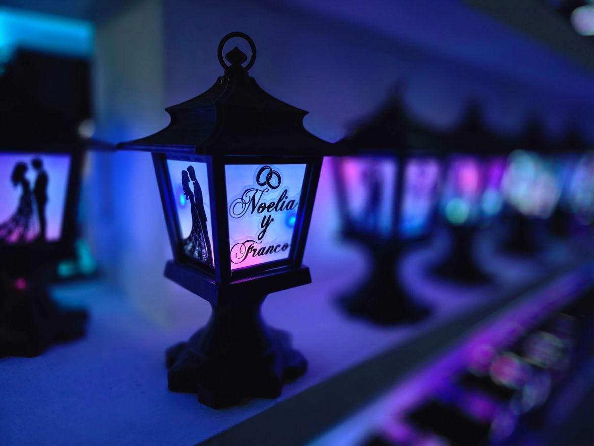 Centros de Mesa - Farol Luminis 30cm - Casamiento