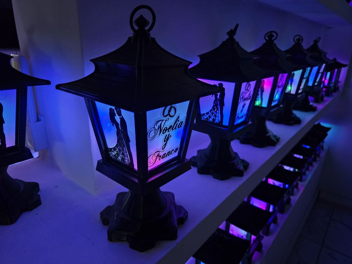 Centros de Mesa - Farol Luminis 30cm - Casamiento