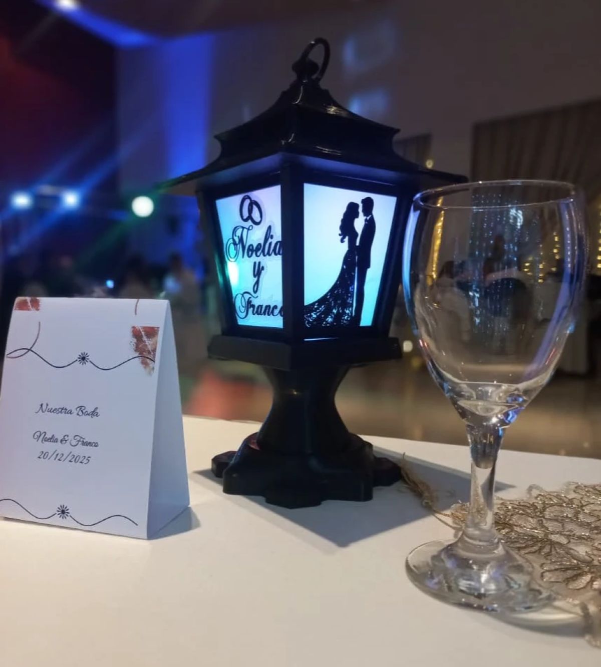 Centros de Mesa - Farol Luminis 30cm - Casamiento