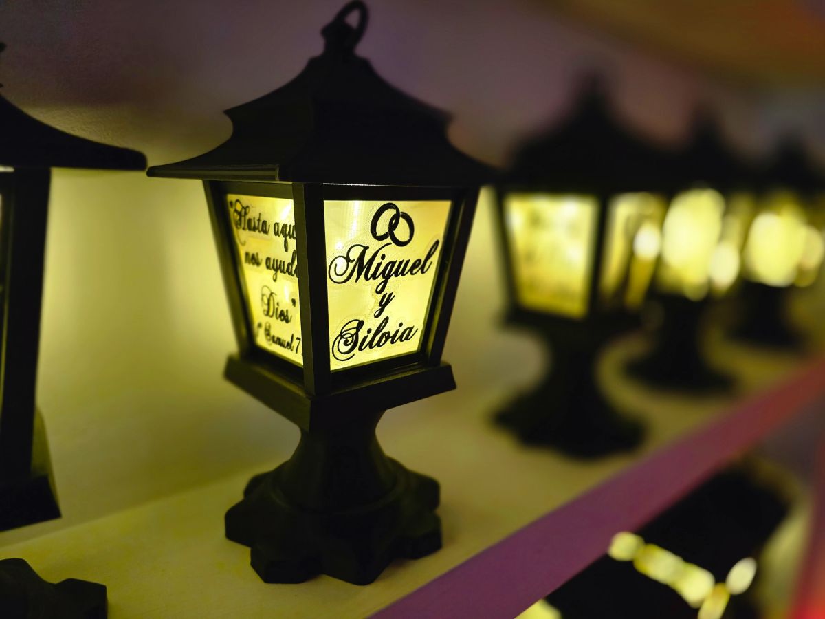 Centros de Mesa - Farol Luminis 30cm - Casamiento