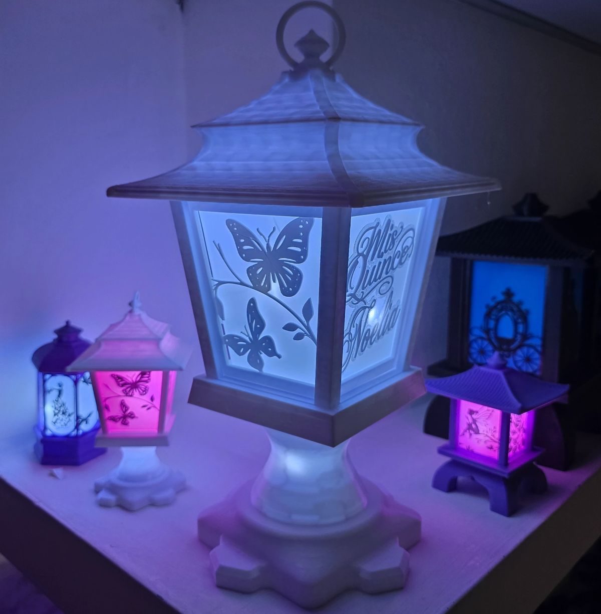 Centros de Mesa - Farol Luminis 30cm - Quince Años, Cumpleaños Adultos