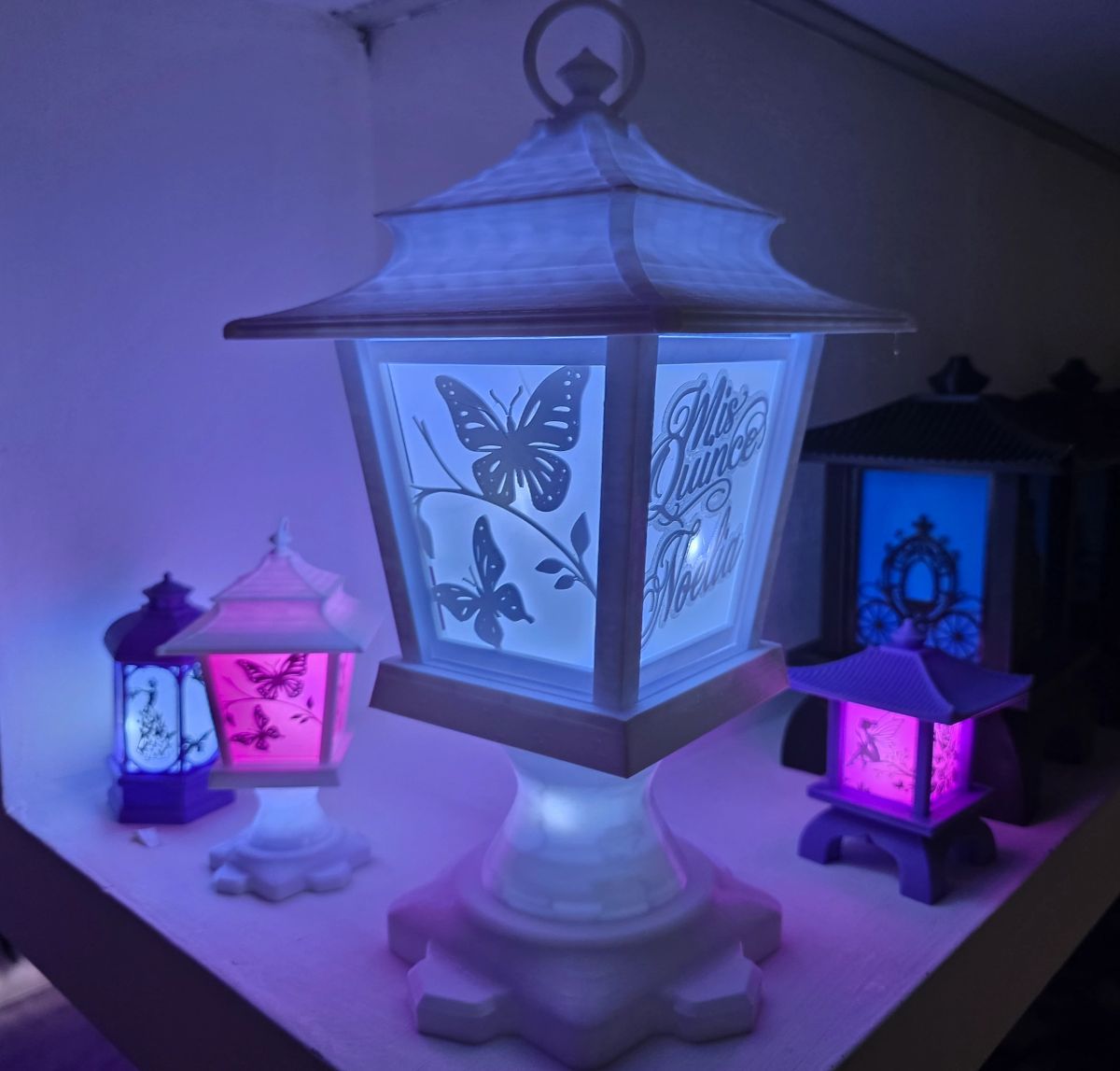 Centros de Mesa - Farol Luminis 30cm - Quince Años, Cumpleaños Adultos