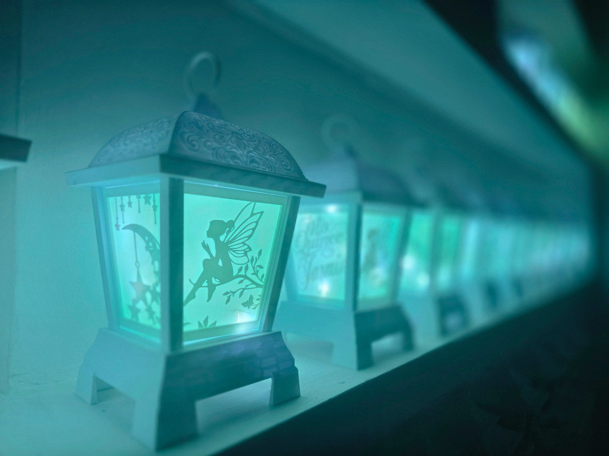 Centros de Mesa - Farol Akari 25cm #2430