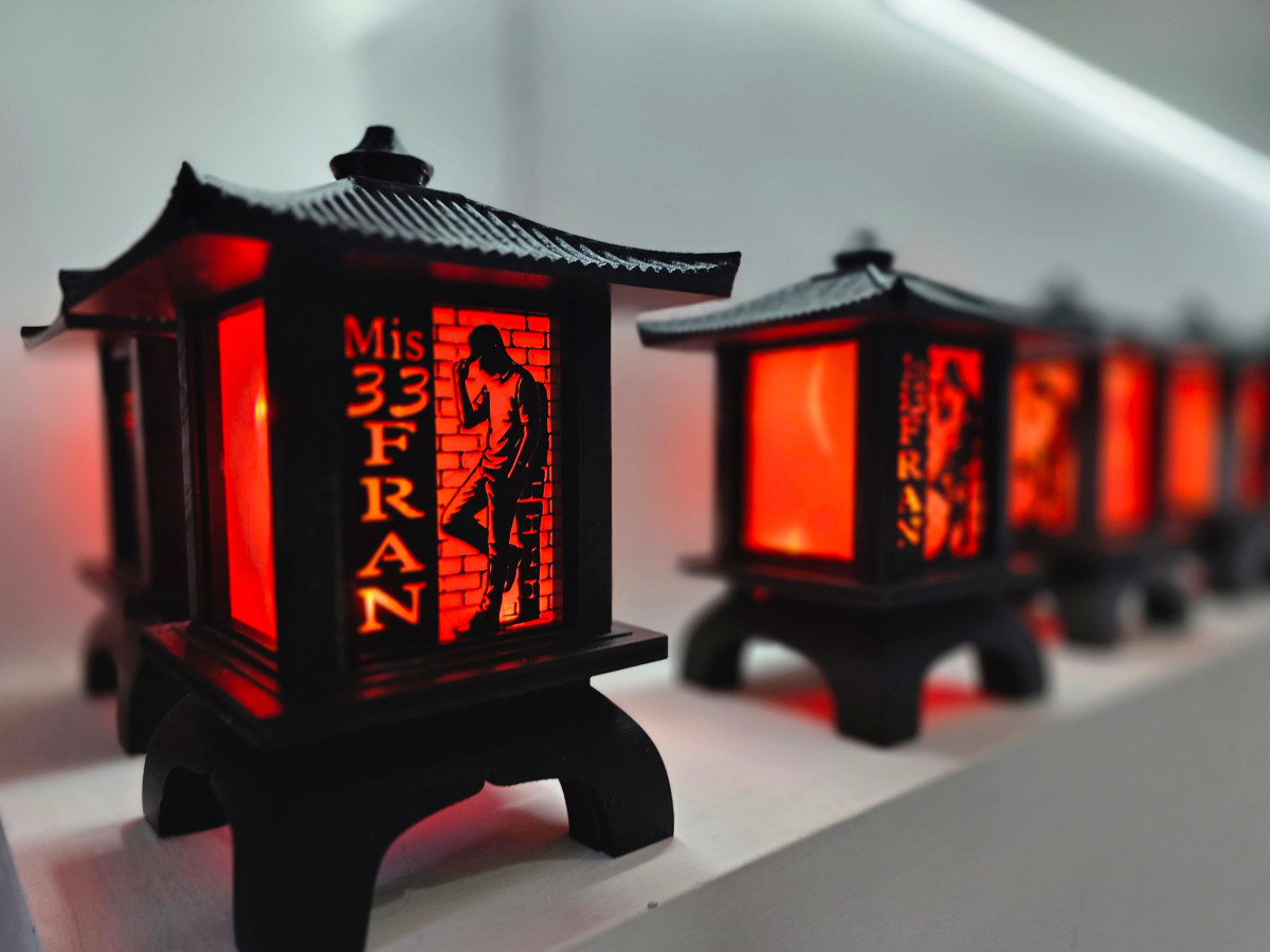 Centros de Mesa - Farol Kasumi 20cm #2601