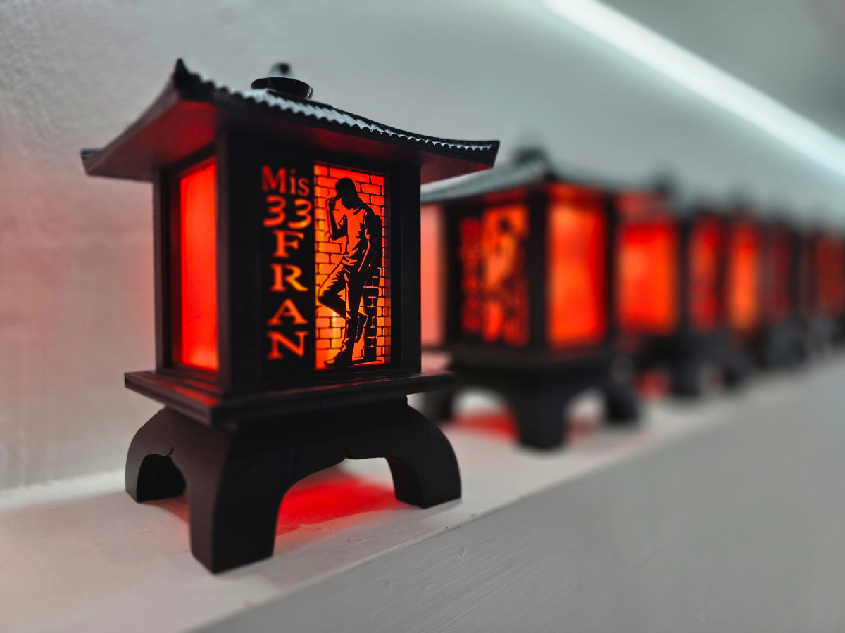 Centros de Mesa - Farol Kasumi 20cm #2602