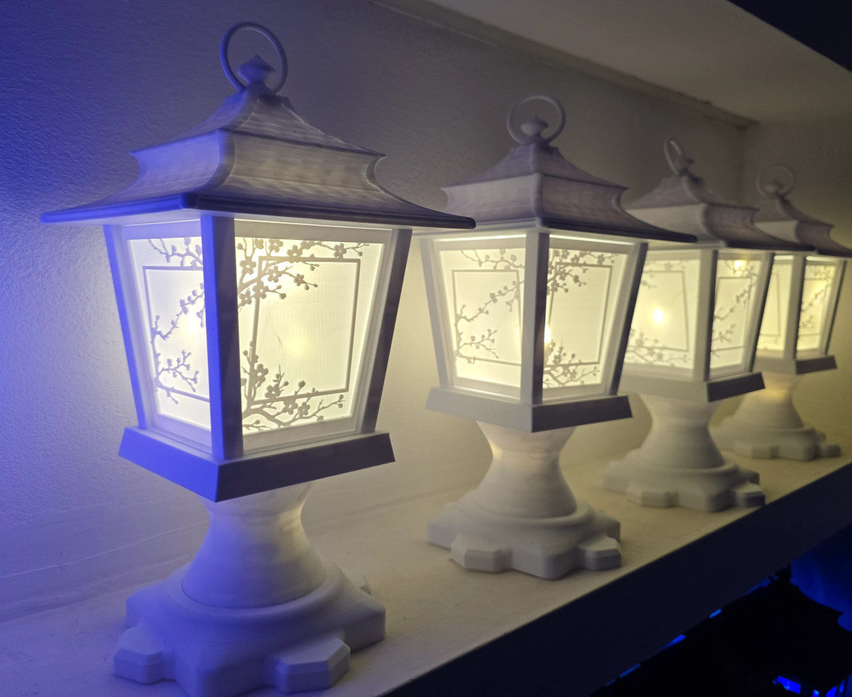 Centros de Mesa - Farol Luminis 30cm #2712