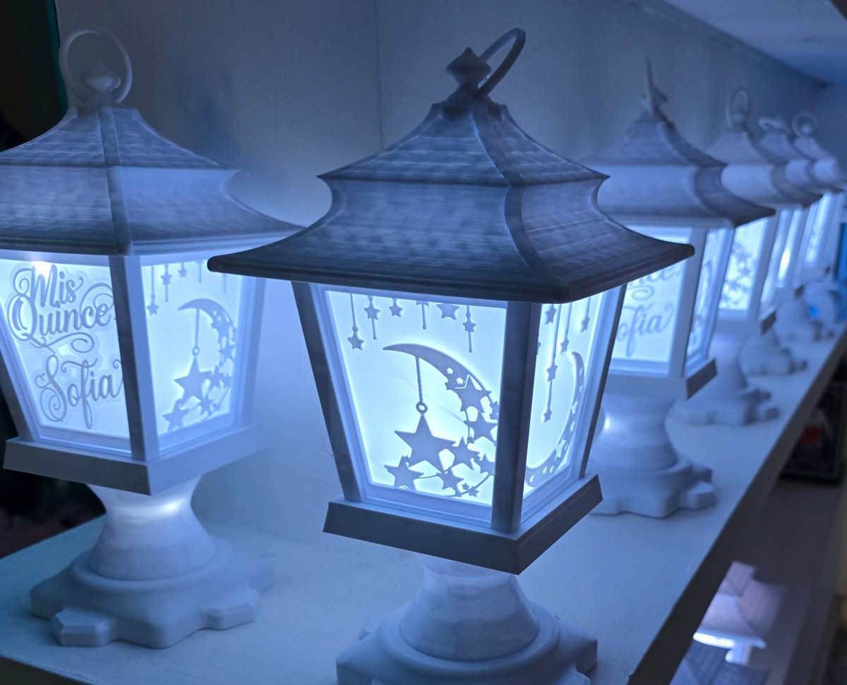 Centros de Mesa - Farol Luminis 30cm #2915