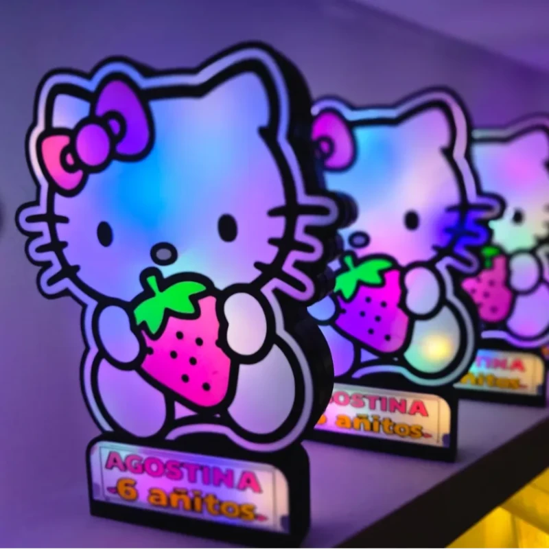 Centros de Mesa LED Personalizados, Light Box 27cm